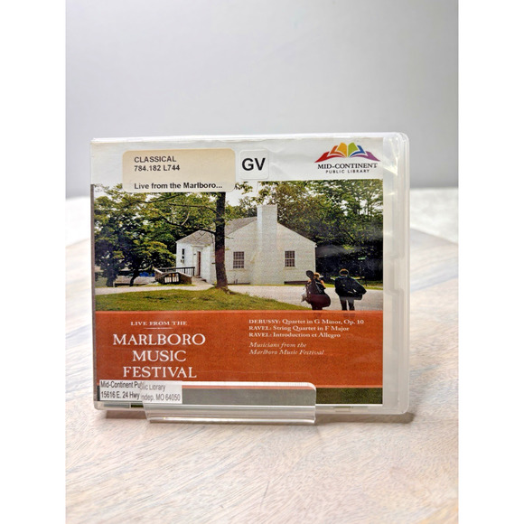 Live from the Marlboro Music Festival CD – Dvorák & Brahms Chamber Works – Ex-Li - Picture 1 of 5